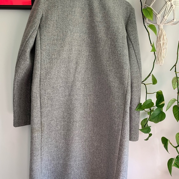 🩶💅 Grey Top Shop Winter Coat 🧥 ❄️ BIN 1 - Picture 5 of 6